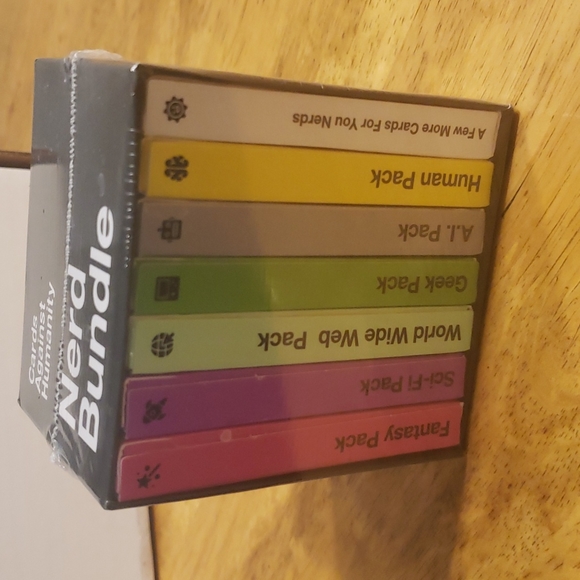 Cards Against Humanity Other - Cards Against Humanity Nerd Bundle NIP